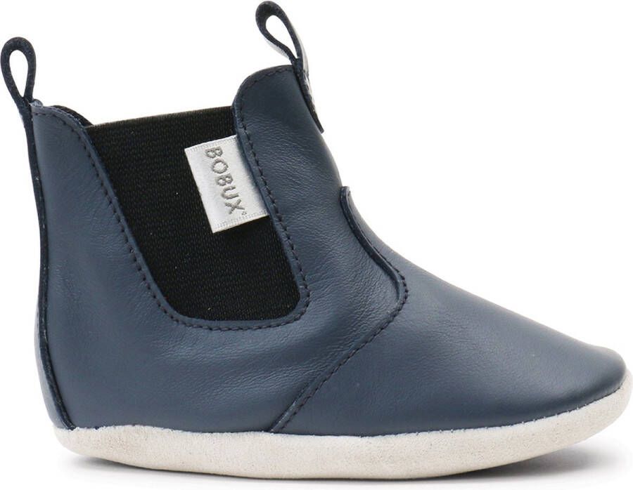 Bobux Soft Soles Jodphur navy Babyslofjes - Foto 1