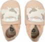 Bobux Soft Soles Baby Slofjes Leer Leopard Rose - Thumbnail 1