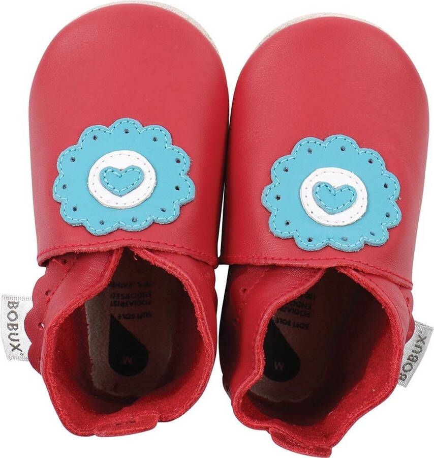 Bobux Soft Soles Red dolie Babyslofjes