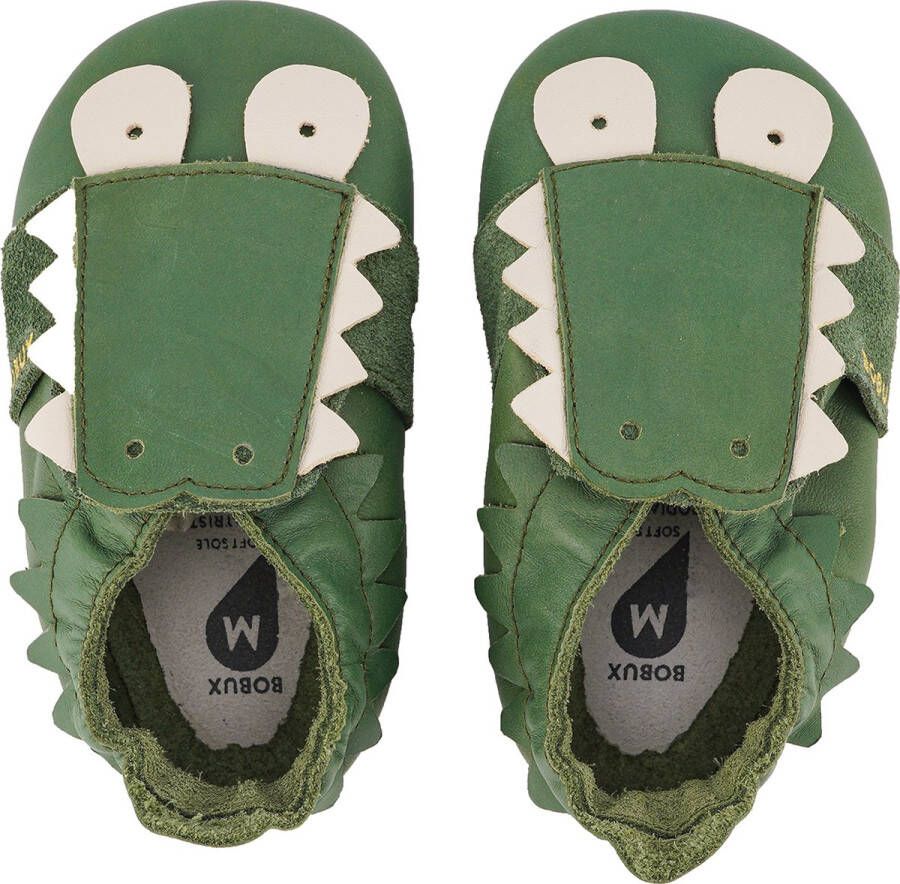 Bobux Soft Soles Snap Olive