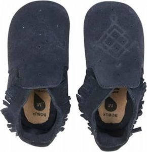 Bobux Soft Soles Suede Moccasin Navy S