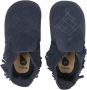 Bobux Soft Soles Baby Slofjes Leer Suede Moccasin Navy - Thumbnail 1