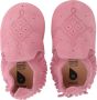 Bobux Soft Soles Suede moccasin rose Babyslofjes - Thumbnail 1