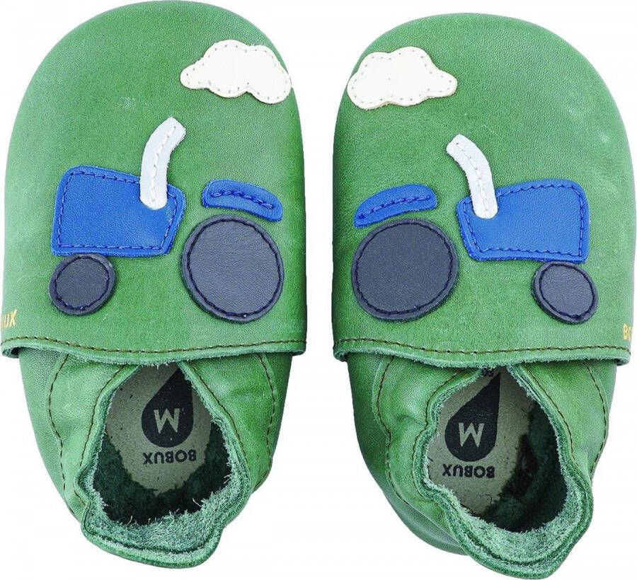 Bobux Soft Soles Tracks Olive S