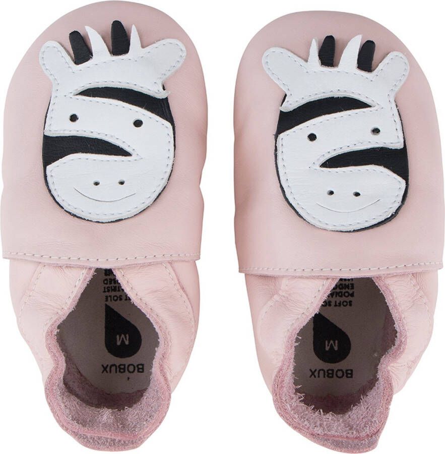 Bobux Soft Soles Zebra blossom Babyslofjes - Foto 1