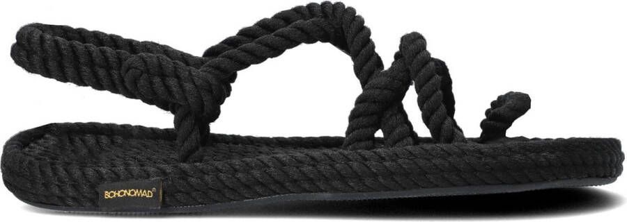 Bohonomad Ibiza Flat Sandalen Dames Zwart
