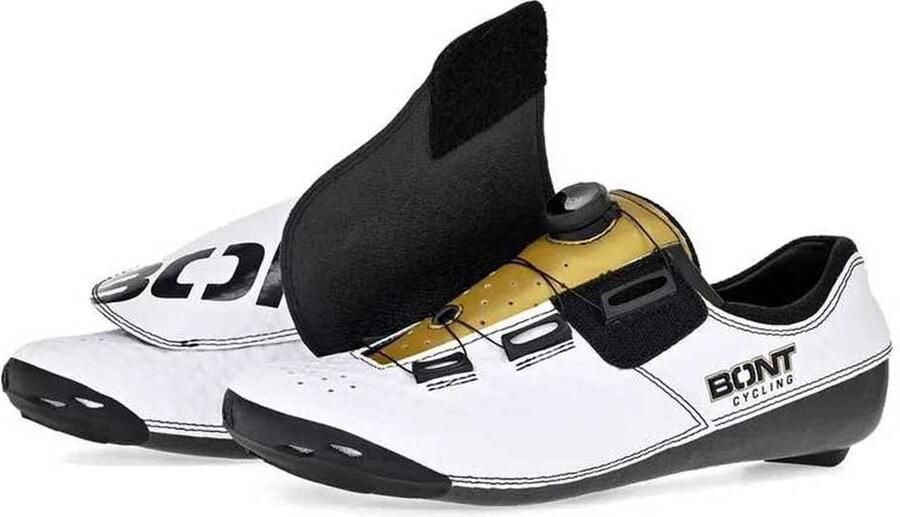 Bont Zero+ Li2 Durolite Racefiets Schoenen White Black Heren - Foto 4