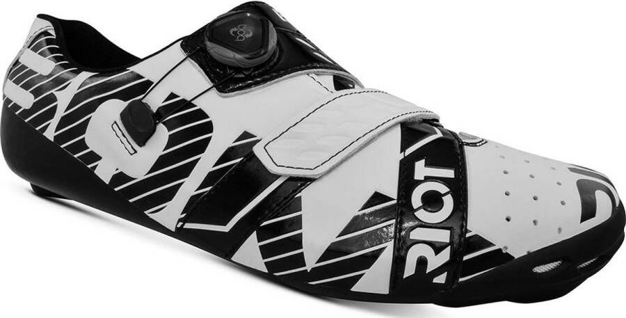 Bont Riot+ Racefiets Schoenen White Black Heren