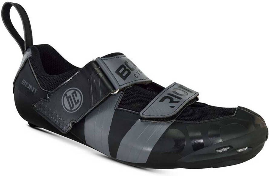 Bont cycling Shoe Triatlon Riot TR+ Black Charcoal Standard Fit