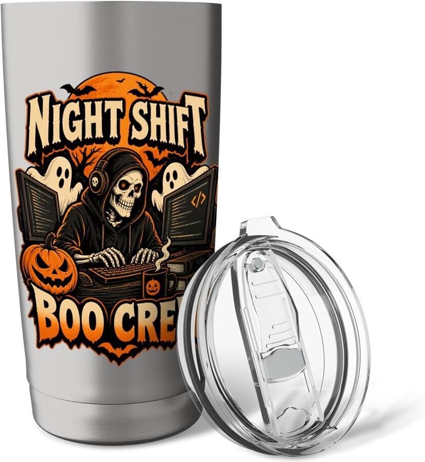 Boo Crew Thermobeker met Skelet