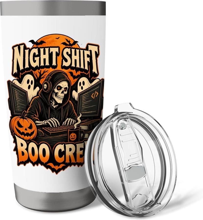 Boo Crew Thermobeker met Skelet