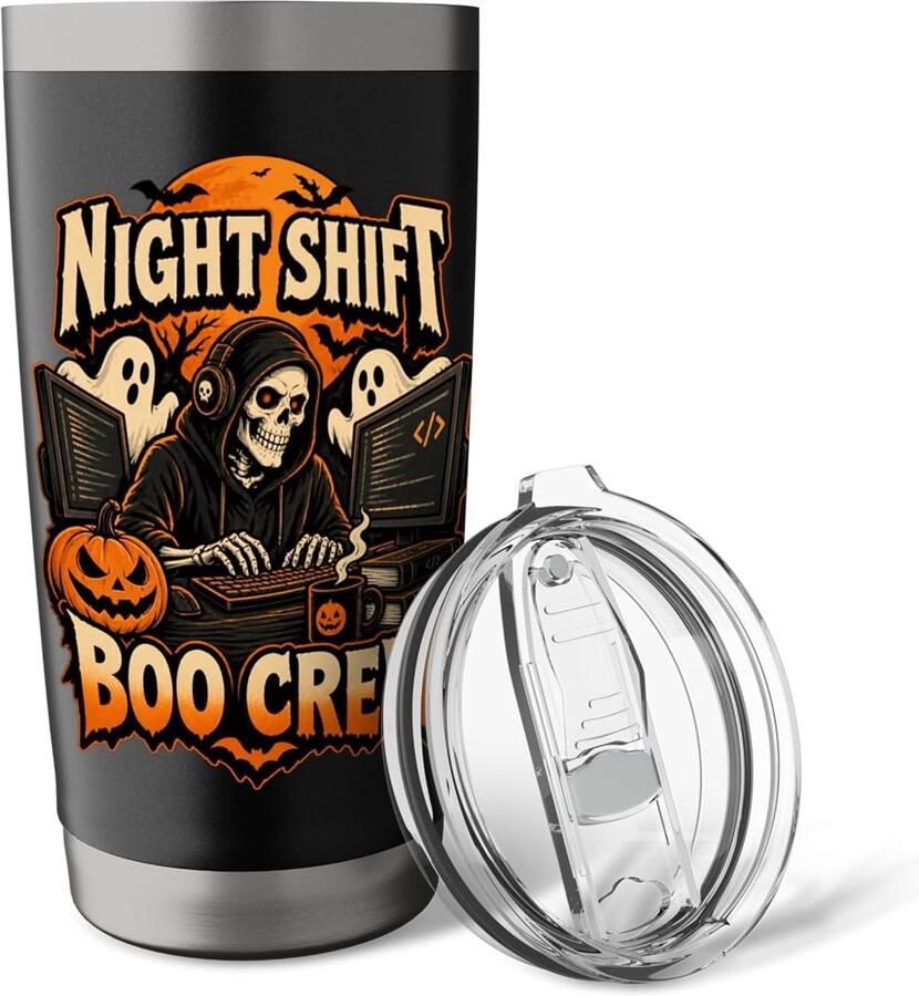 Boo Crew Thermobeker met Skelet