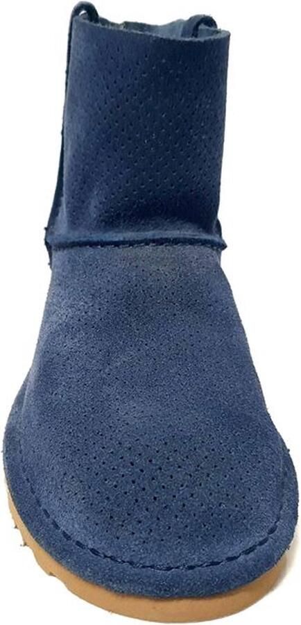 BOOTS UGG Suede Dames Boot Classic Unlined Mini Perf 1016852 Blue (Mri) - Foto 5