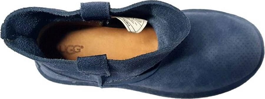 BOOTS UGG Suede Dames Boot Classic Unlined Mini Perf 1016852 Blue (Mri) - Foto 6