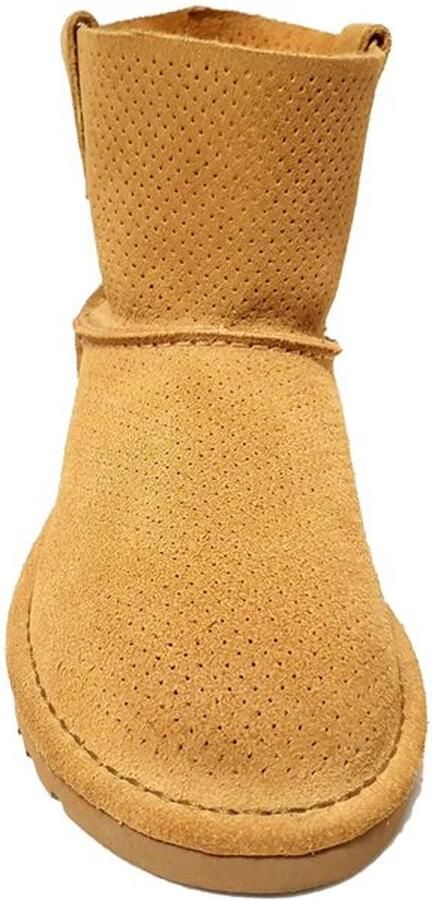 BOOTS UGG Suede Dames Boot Classic Unlined Mini Perf 1016852 Tan (Taw) - Foto 6