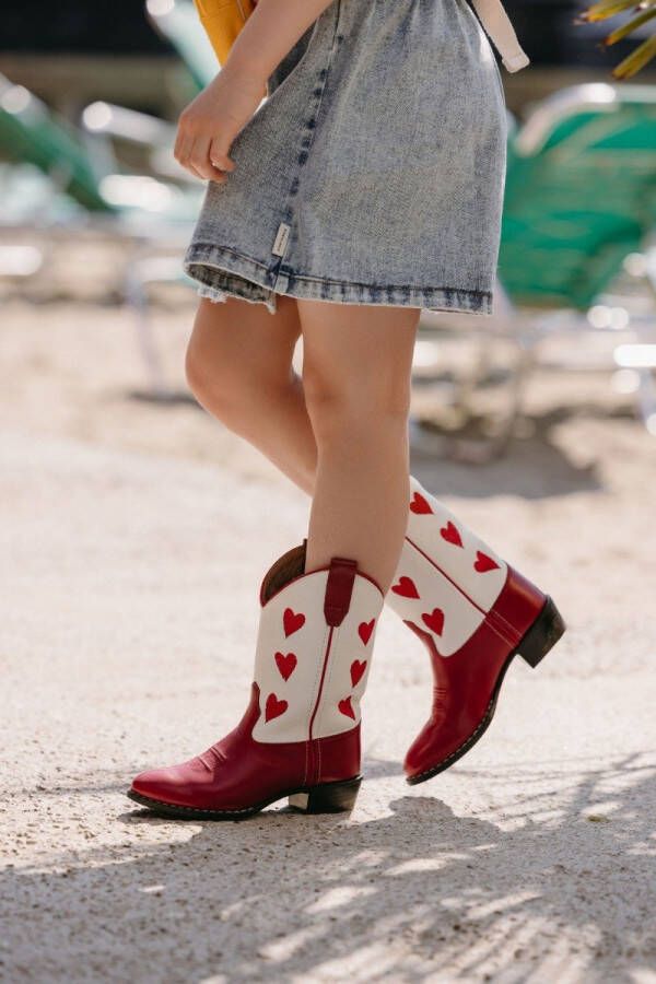 Bootstock AMOUR Cowboylaarzen Western laarzen Cowboy boots Meisje Rood 38 (671270211924)