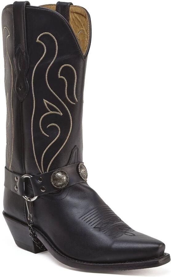 Bootstock Bobby Dames Cowboylaarzen Zwart