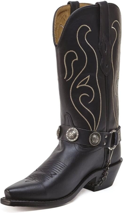 Bootstock Bobby Dames Cowboylaarzen Zwart