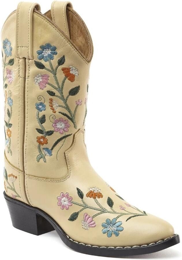 Bootstock Bouquet Cowboylaarzen Kinderen Veelkleurig Leer