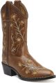 Bootstock Bouquet Light Brown Cowboylaarzen Kinderen Licht Bruin Leer - Bruin