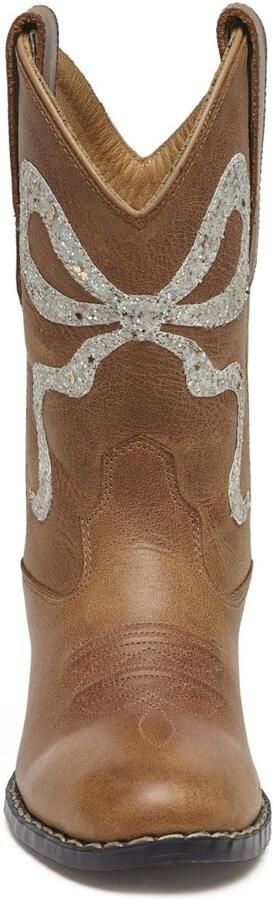 Bootstock Bow Cowboylaarzen Tieners Diamant Leer