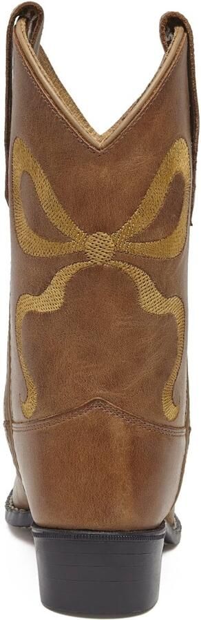 Bootstock Bow Cowboylaarzen Tieners Goud Leer