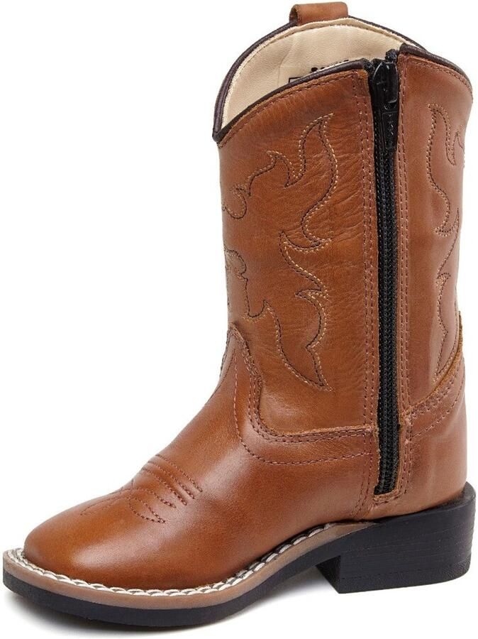 Bootstock Canyon Mini Cowboylaarzen Peuters Cognac Leer