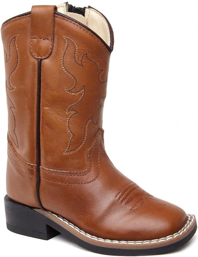 Bootstock Canyon Mini Cowboylaarzen Peuters Cognac Leer - Foto 2