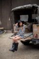 Bootstock Jacky Black High Cowboylaarzen Tieners Zwart Leer - Zwart
