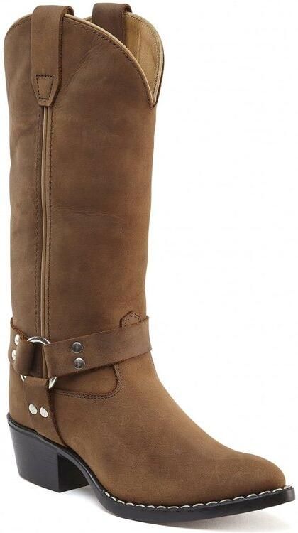 Bootstock Jacky Brown High Cowboylaarzen Kinderen Bruin Leer