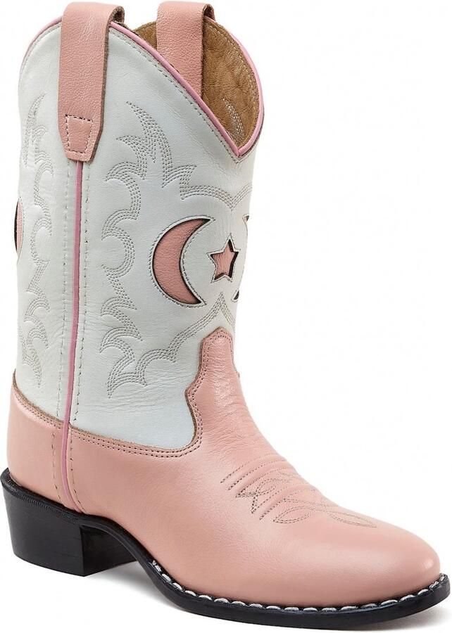 Bootstock Venus Cowboylaarzen Tieners Roze Leer