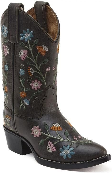 Bootstock Winter Bouquet Cowboylaarzen Tieners Veelkleurig Leer - Foto 2