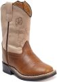 Bootstock x Chesterfield Creme Mini Cowboylaarzen Peuters Creme Leer - Beige