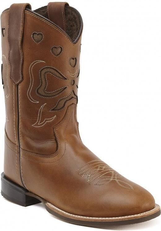 Bootstock X COPENHAGEN COLORS Ranger Cognac Cowboylaarzen Bow