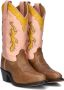 Bootstock Candy Cowboylaarzen Western Laarzen Meisjes Kids Bruin - Thumbnail 3