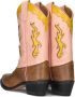 Bootstock Candy Cowboylaarzen Western Laarzen Meisjes Kids Bruin - Thumbnail 1