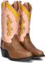 Bootstock Candy Cowboylaarzen Western Laarzen Meisjes Kids Bruin - Thumbnail 1