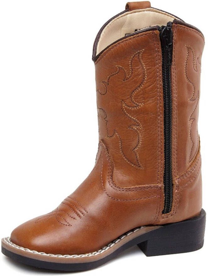 Bootstock CANYON MINI Cowboylaarzen Western laarzen Cowboy boots Meisje Bruin 19 (671270147919)