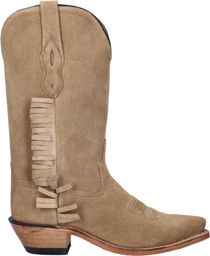 Bootstock Ruffle dames cowboylaars Sand