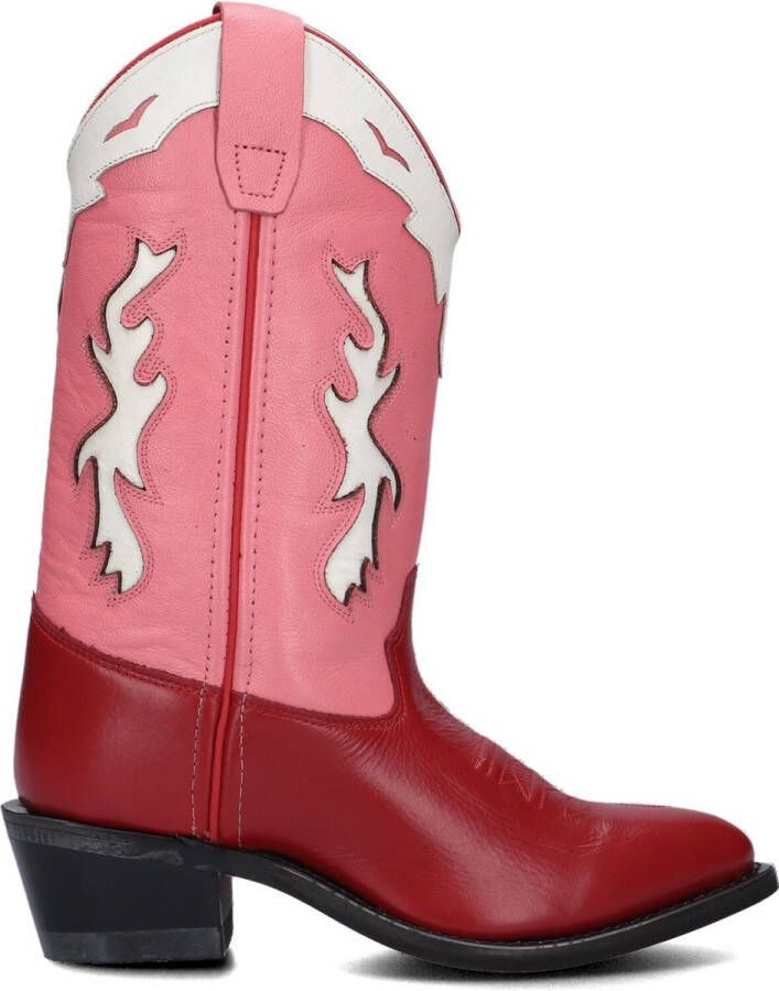 Bootstock Velvet Cake Cowboylaarzen Western Laarzen Meisjes Kids Rood - Foto 1