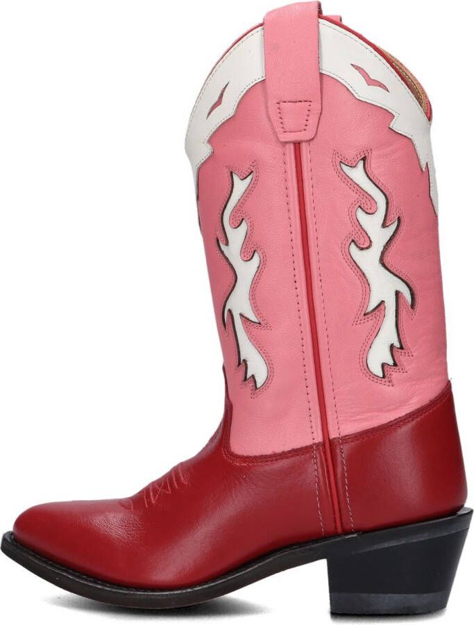 Bootstock Velvet Cake Cowboylaarzen Western Laarzen Meisjes Kids Rood - Foto 3