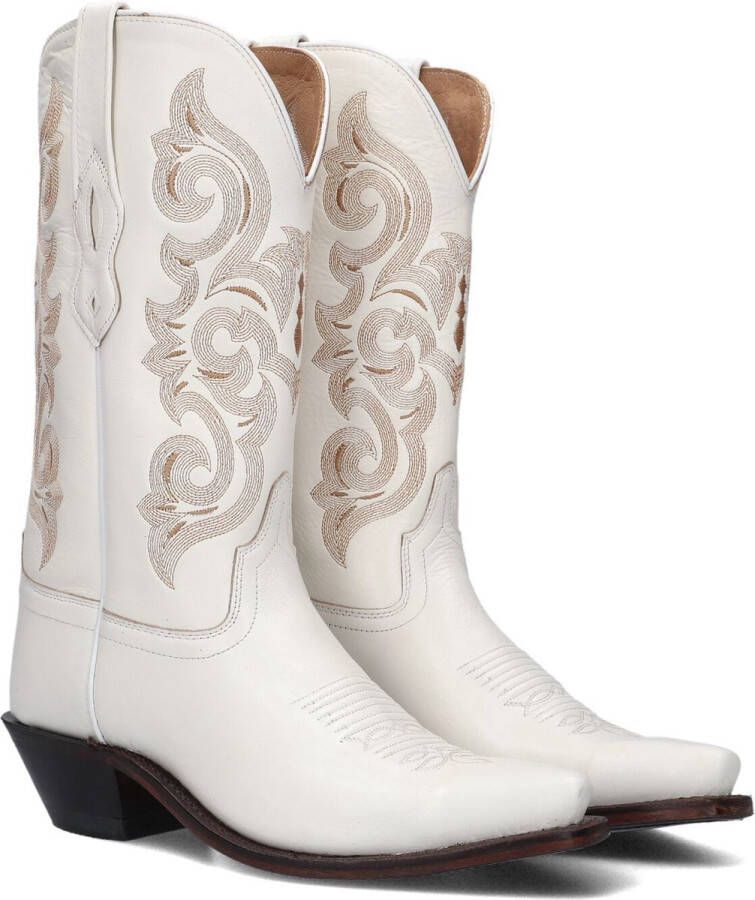 City Western White Treasure Women Cowboylaarzen Western Laarzen Dames Wit - Foto 2