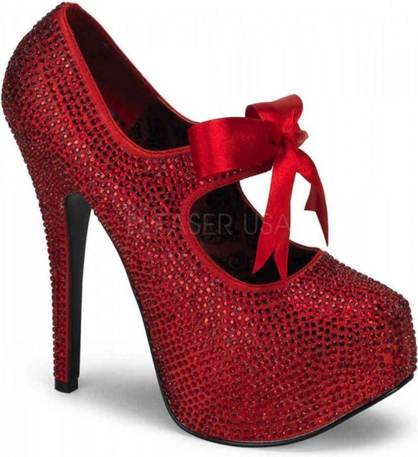 Bordello Pumps 36 Shoes TEEZE 04R Rood