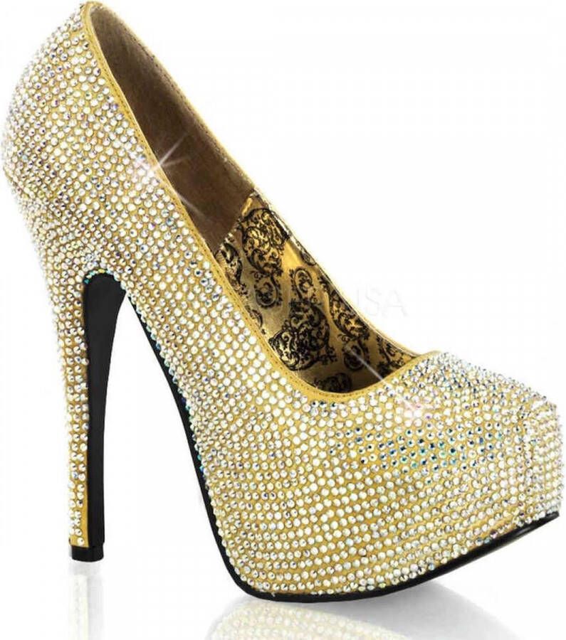 Bordello Pumps 36 Shoes TEEZE 06R Goudkleurig