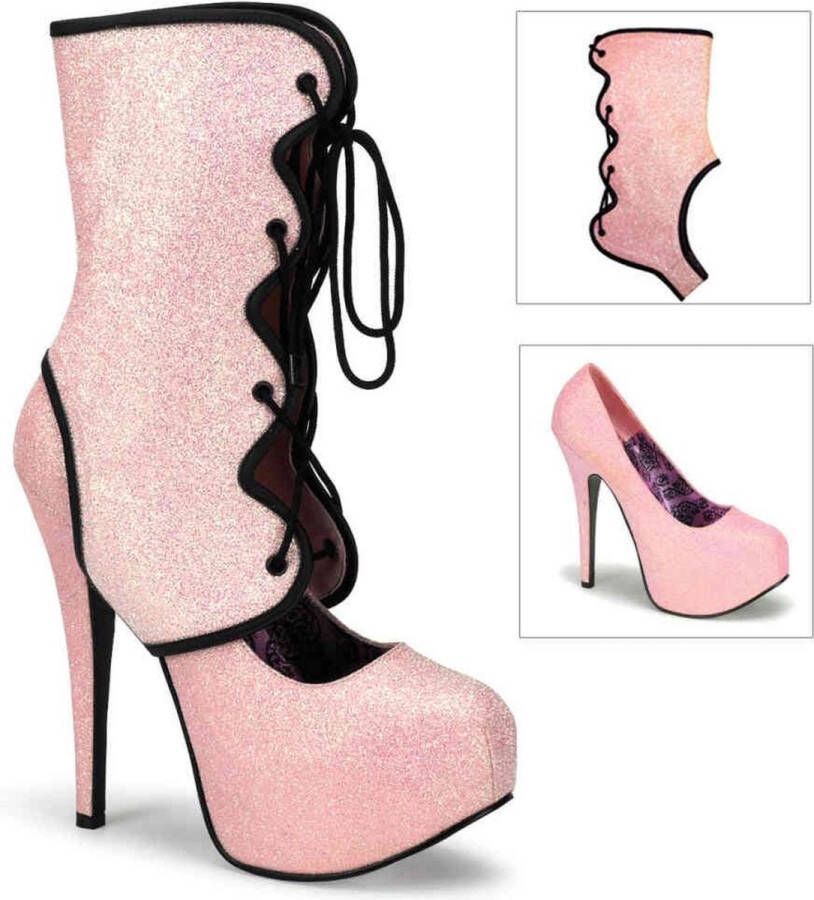 Bordello Pumps 36 Shoes TEEZE 31G Roze - Foto 3