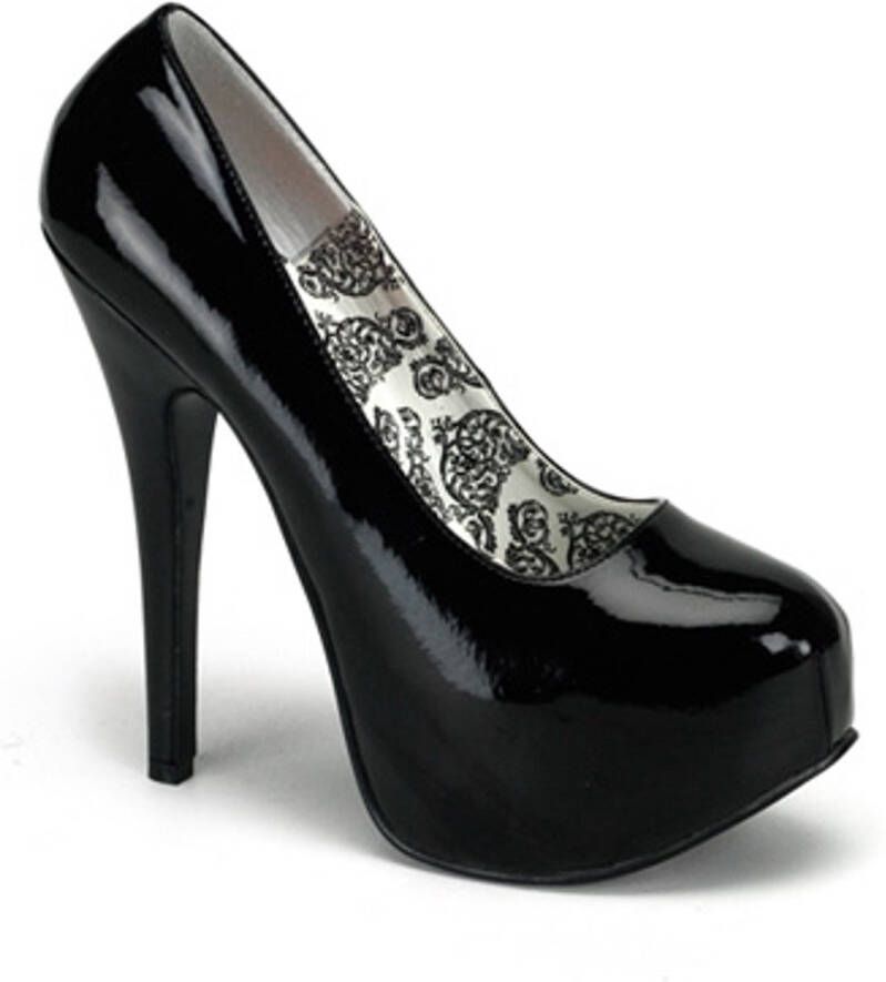 Bordello TEEZE-06 Pumps 40 Shoes Zwart