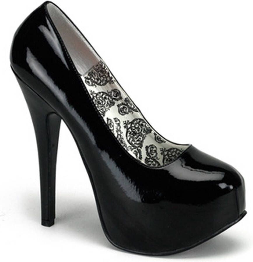 Bordello TEEZE-06 Pumps 42 Shoes Zwart