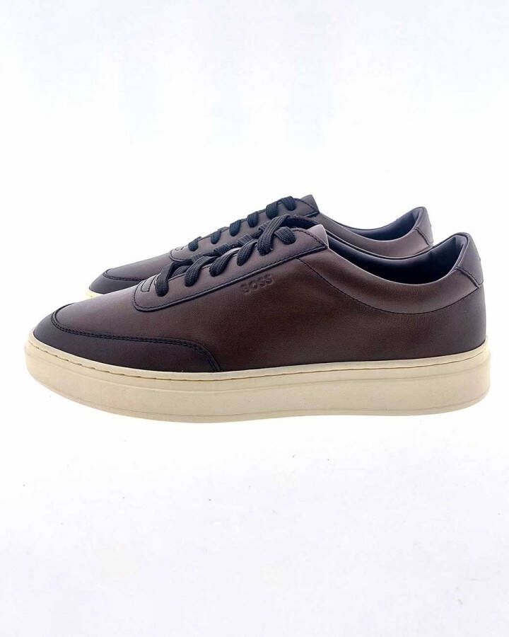 BOSS 50553142 Kieran sneaker bruin