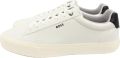 Boss Sneakers met labeldetails model 'Aiden' - Wit