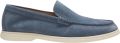 BOSS Heren Loafer Blauw 50543083 462 Sienne Loaf Sd N - Blauw